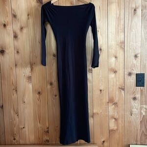 Alberta Ferretti twist back dress